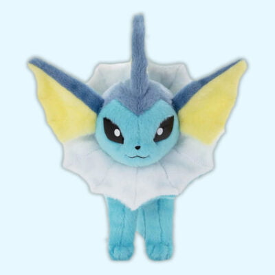 Aquali Peluche - Vaporeon Plush - Pokémon - All Star - 25cm