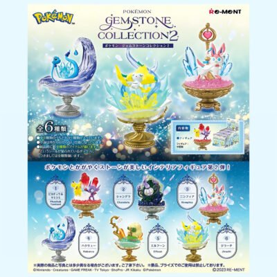 Pokémon - Gemstone 2 - ALL 6 - Figurine - Re Ment