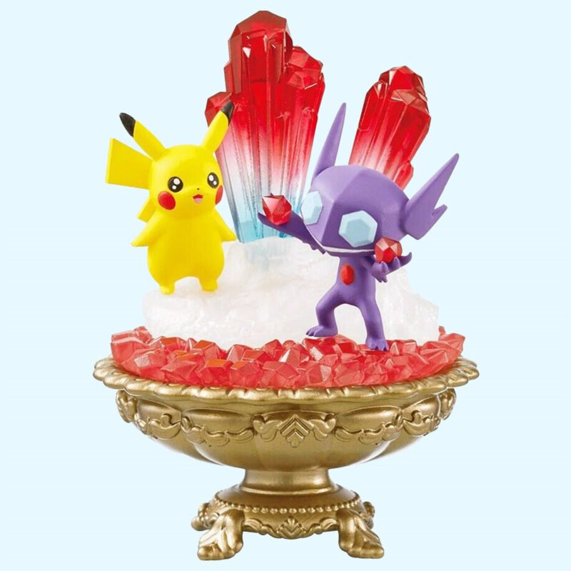 Pokémon - Gemstone 2 - PIKACHU & SABLEYE - Figurine - Re Ment