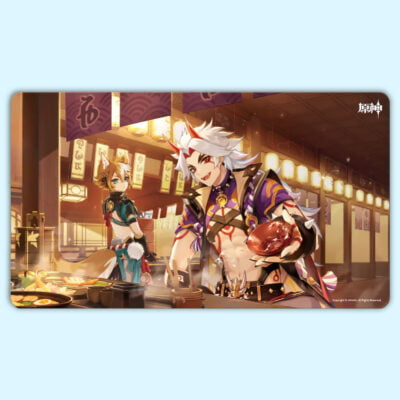 Genshin Impact - Playmat - ARATAKI ITTO - Tapis Mouse Pad - 70cm BIG