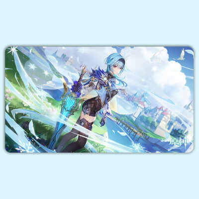 Genshin Impact - Playmat - EULA - Dance of the Shimmering Wave - Tapis Mouse Pad - 70cm BIG