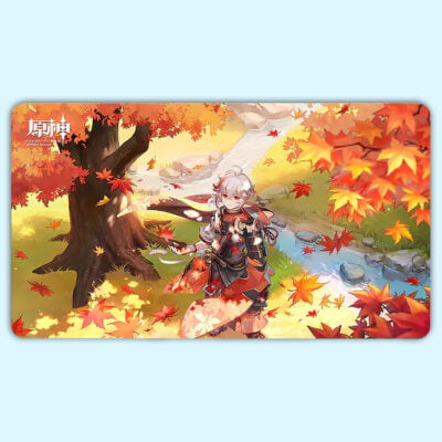 Genshin Impact - Playmat - KAEDEHARA KAZUHA - Scarlet Leaves Purse Wild Waves - Tapis Mouse Pad - 70cm BIG