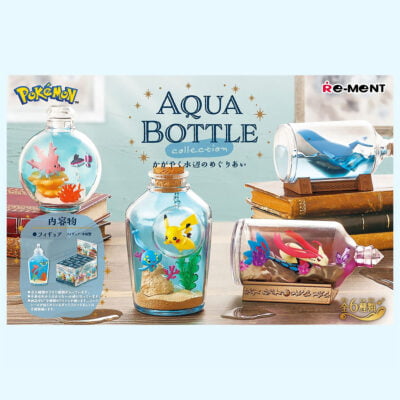 Pokémon - Aqua Bottle - ALL 6 - Figurine Figur - Re Ment