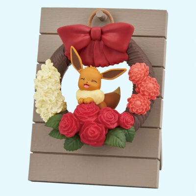 Pokémon - Happiness Wreath - EEVEE - Figurine Figur - Re Ment
