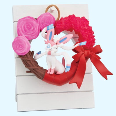 Pokémon - Happiness Wreath - SYLVEON - Figurine Figur - Re Ment