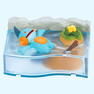 Pokémon - Nonbiri Time Take a Break in the River - MARSHTOMP - Figurine Figur - Re Ment