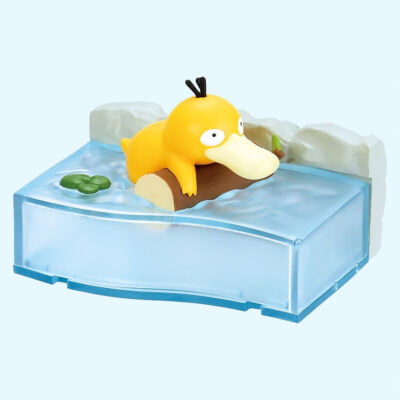 Pokémon - Nonbiri Time Take a Break in the River - PSYDUCK - Figurine Figur - Re Ment