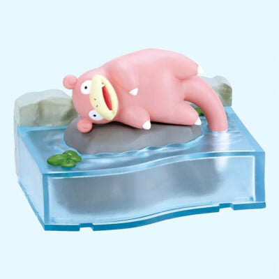 Pokémon - Nonbiri Time Take a Break in the River - SLOWPOKE - Figurine Figur - Re Ment