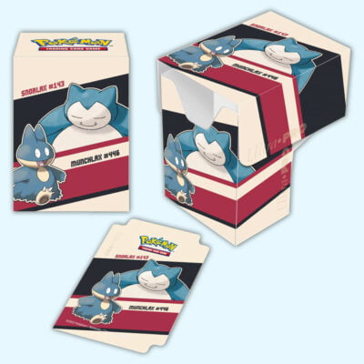 Snorlax & Munchlax - Pokémon - Deck Box Case - Ronflex