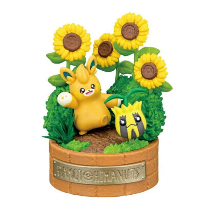 Pokémon - A Little Tale of the Forest - Pawmo & Sunkern - Figurine Figur - Re Ment